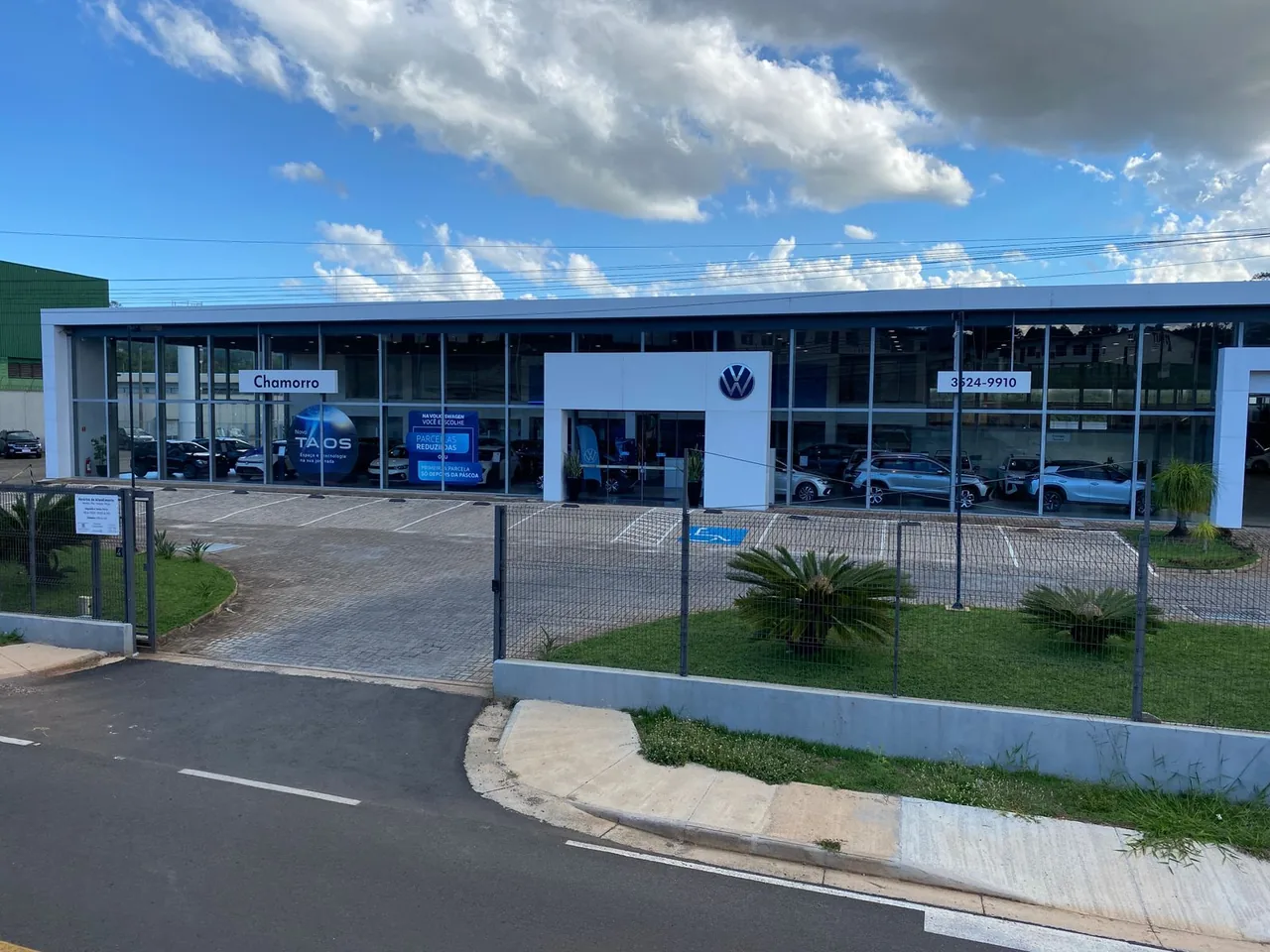 Fachada da Chamorro Itapeva em Itapeva