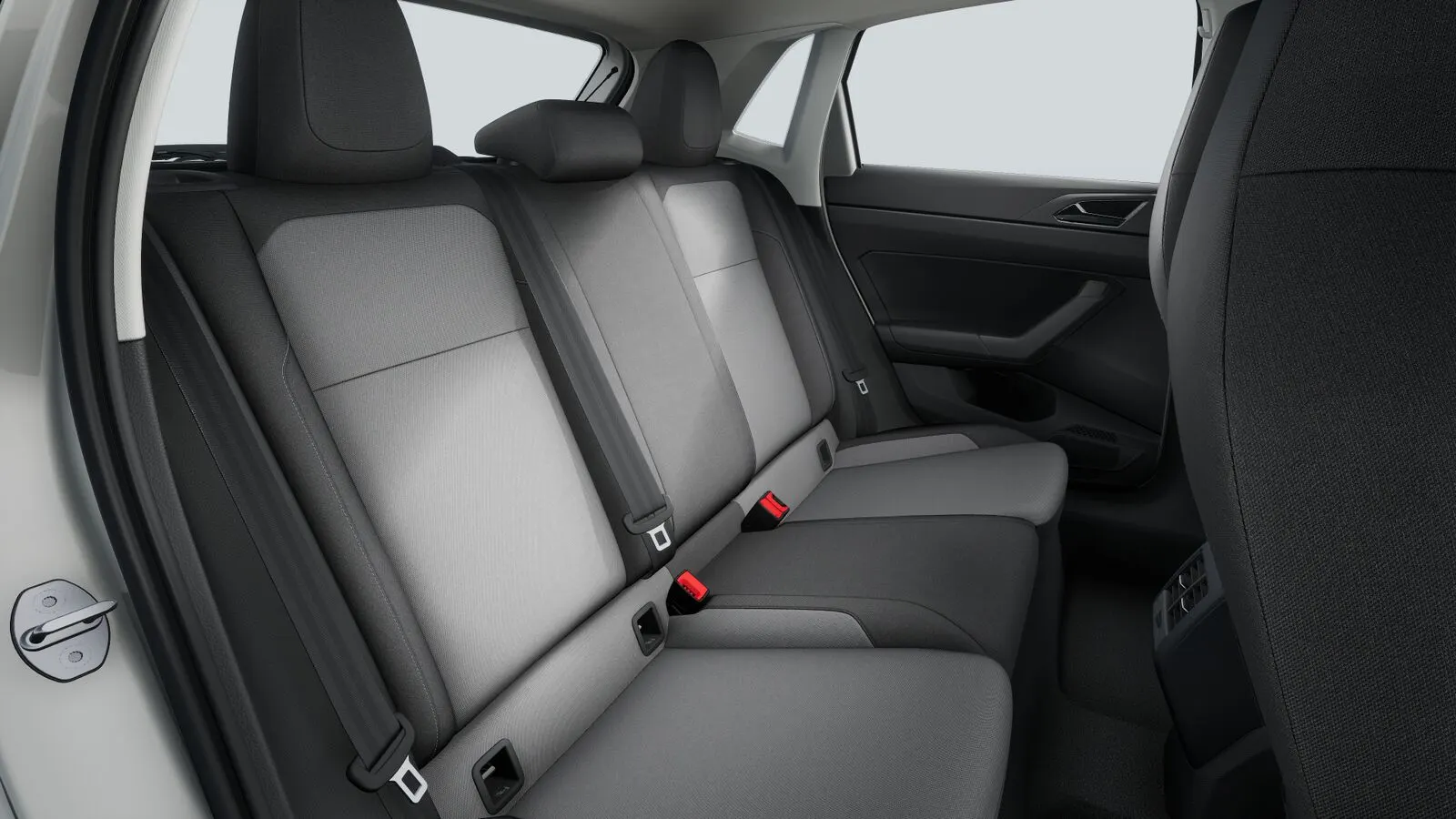 Banco traseiro do Volkswagen Polo Sense
