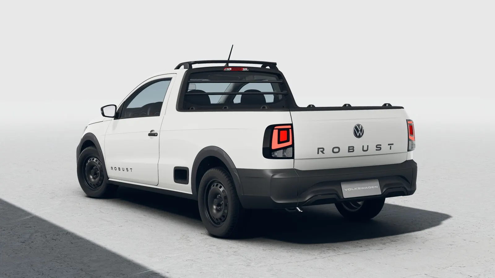 Volkswagen Saveiro Robust CS, vista de trás