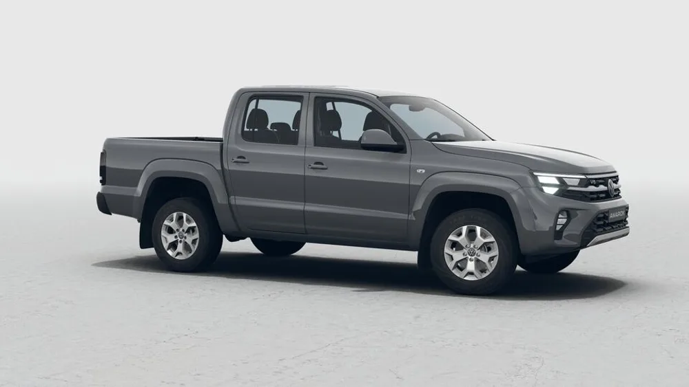 Nova Amarok V6 na cor Cinza Moonstone